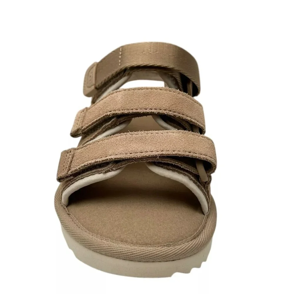 UGG Youth Girl's/Boy's GoldenCoast Slingback Sandal Size 1‎ Tan/Brown Adjustable